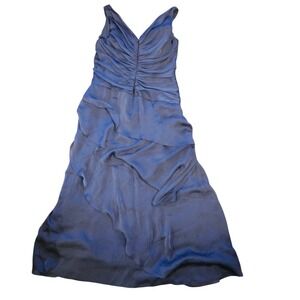 Ignite‎ Evenings Dress Sleeveless Ruched Sequined Party Cocktail Gown 10
